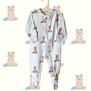 COLLECTION PRINTEMPS-ÉTÉ -- Pyjama onesie en 100% cotton biologique